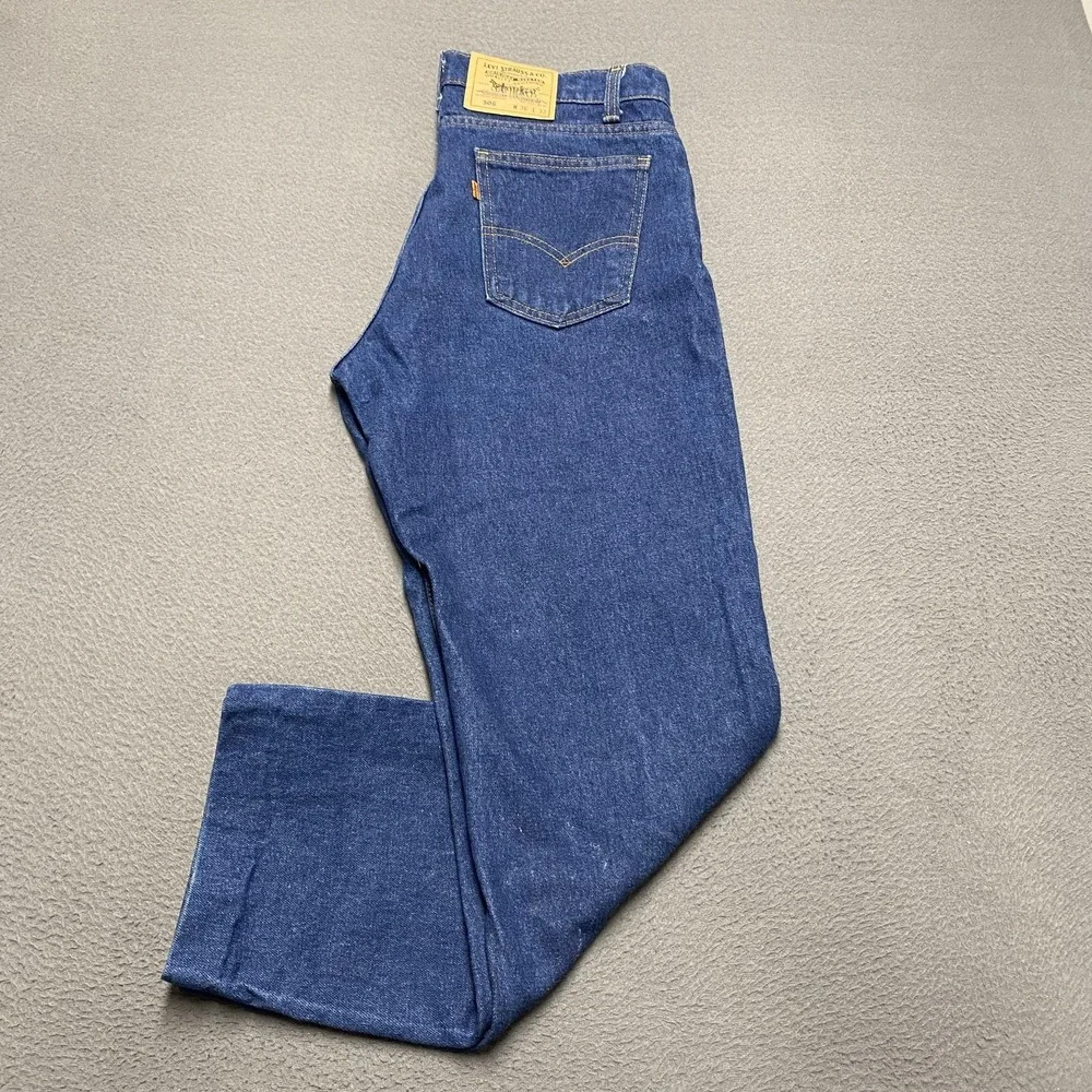 Vintage Levis 506 Jeans Mens 35x31 Blue‎ Denim Straight Leg Made USA 90s Pants